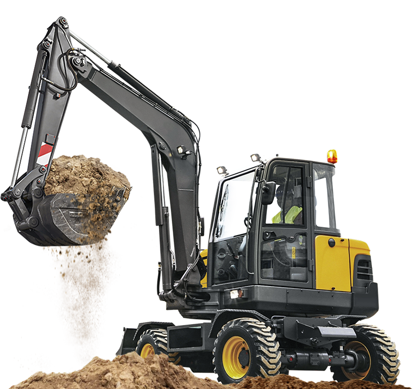 Rental of construction equipment<br>and road equipment