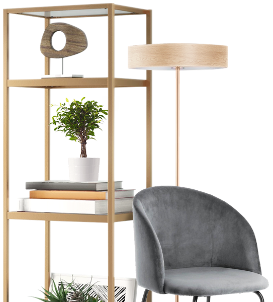 New design solutions in the interior